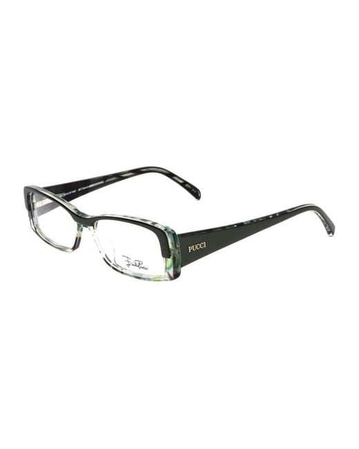 Emilio Pucci Black Glasses