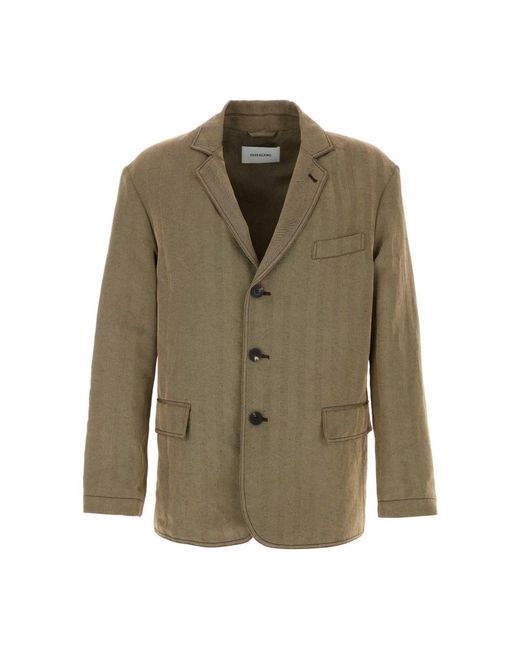 Ferragamo Green Blazers for men
