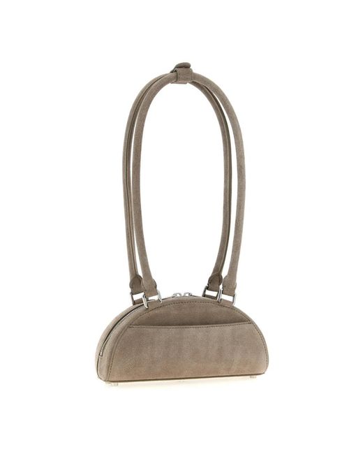 Self-Portrait Gray Shoulder Bags