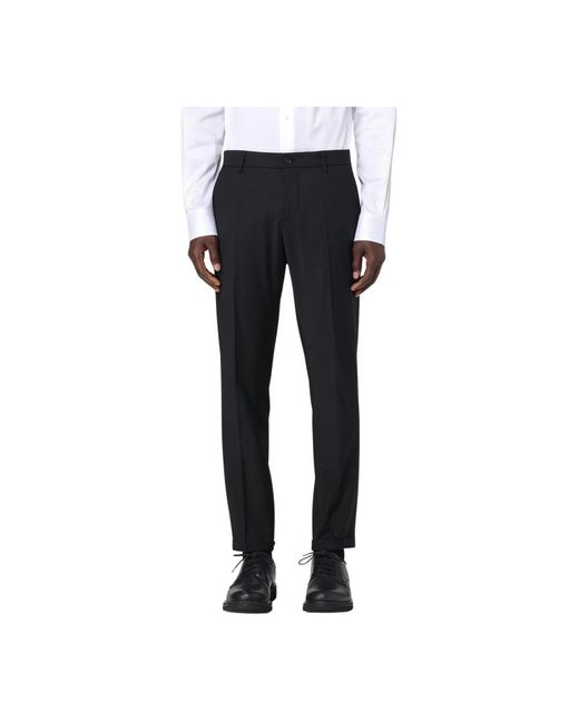 Suit Trousers di Patrizia Pepe in Black da Uomo