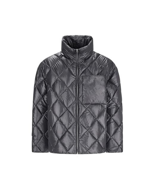 Jil Sander Gewatteerd Donsjack in het Gray voor heren