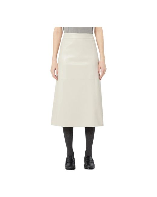 Max Mara Natural Midi Skirts