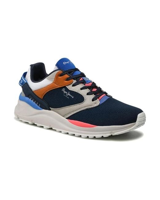 Pepe Jeans Blue Sneakers for men