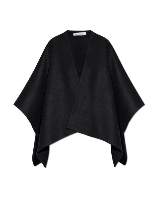 Max Mara Capes in het Black