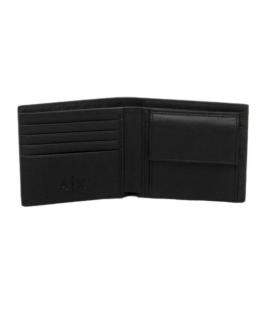 Wallets & Cardholders di ARMANI EXCHANGE in Black da Uomo