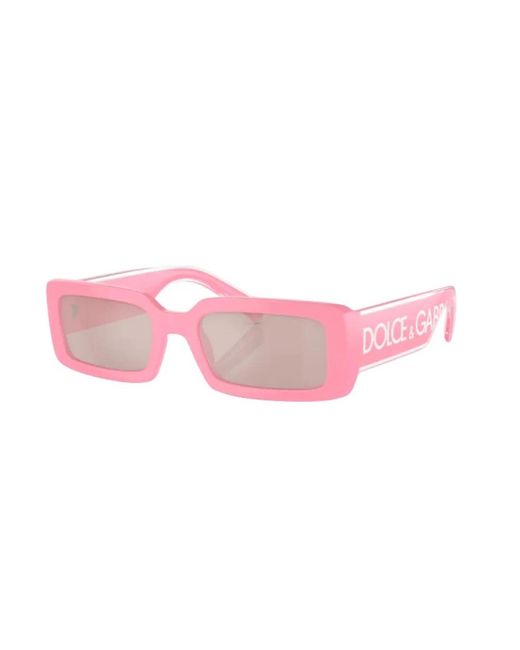 Dolce & Gabbana Pink Stilvolle sonnenbrille