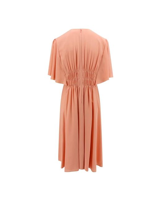 Chloé Pink Midi Dresses