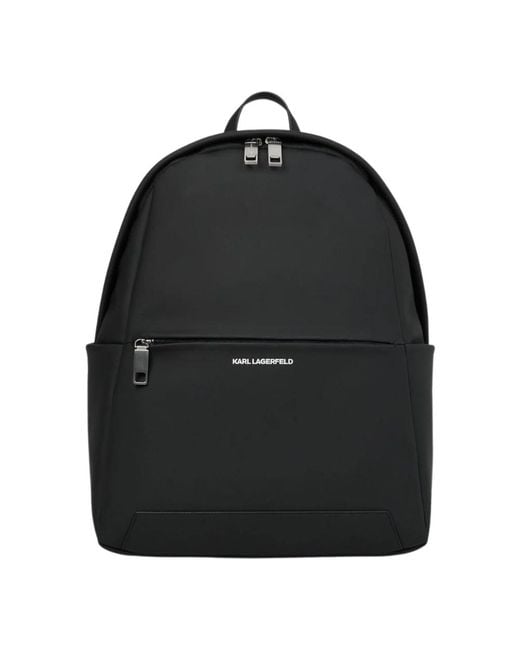 Karl Lagerfeld Black Backpacks for men