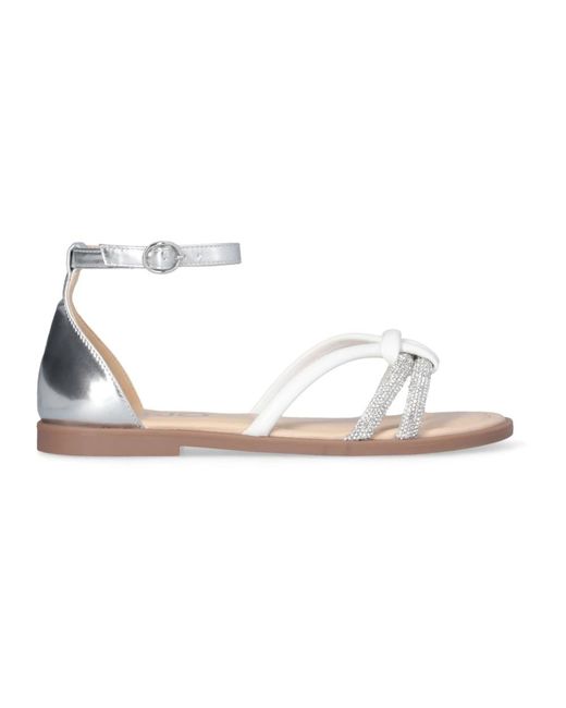 Liu Jo White Flat Sandals