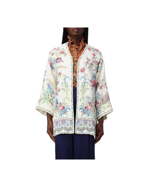Etro Blue Capes