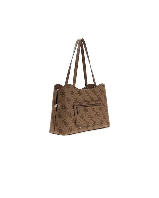 Guess Brown Tote Bags