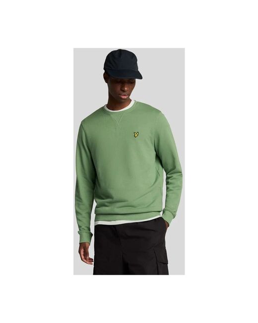 Lyle & Scott Green Sweatshirts for men
