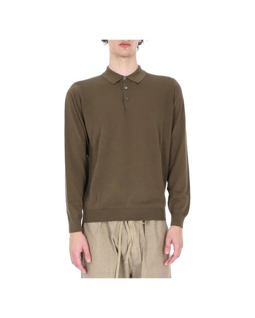 Drumohr Green Polo Shirts for men