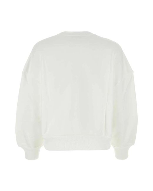McQueen White Sweatshirts