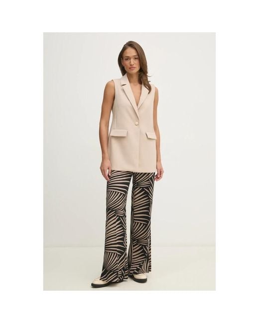 Vests Joseph Ribkoff de color Natural