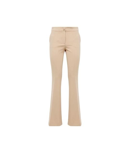 Blugirl Blumarine Natural Wide Trousers