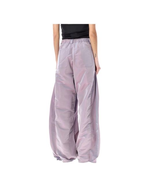 Y. Project Purple Iridescent lila weite hose