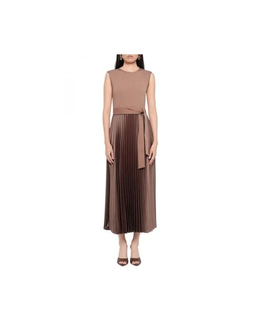 Weekend Brown Casual Kleid