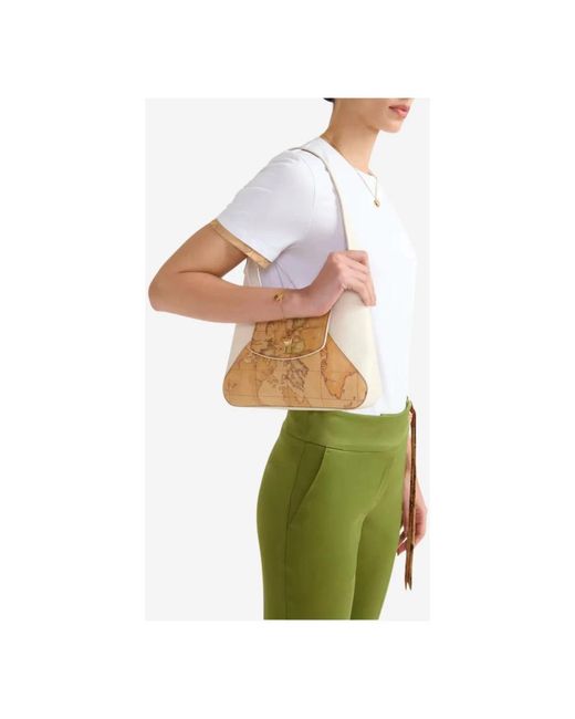 Alviero Martini 1A Classe Natural Shoulder Bags