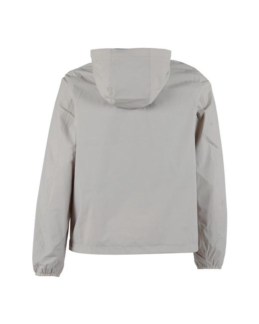 K-Way Gray Light Jackets for men