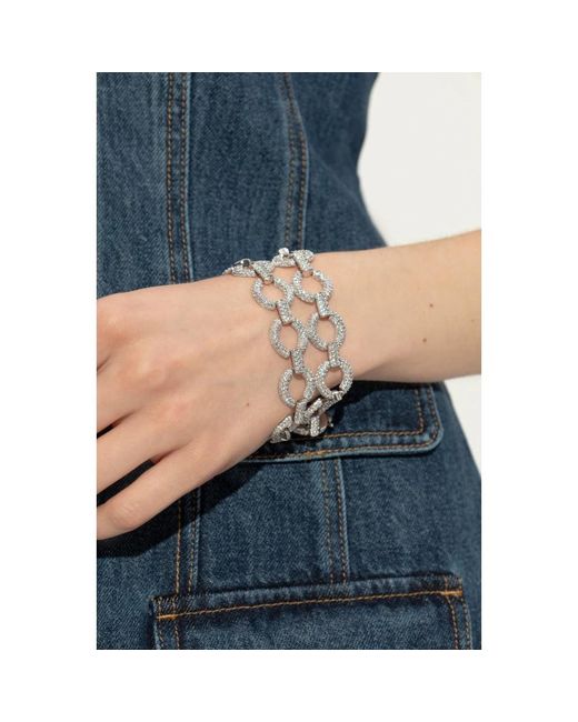 Self-Portrait Metallic Glänzendes Armband