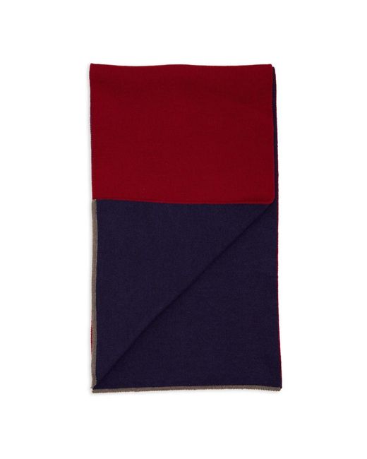 Gallo Wollen Zijden Kasjmier Sjaal in het Purple