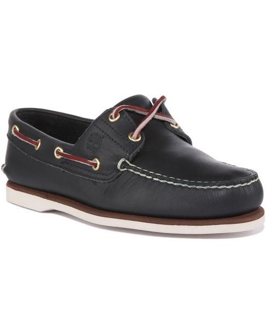 Timberland Blue Boat Shoes for men