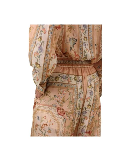 Zimmermann Natural Wide Trousers