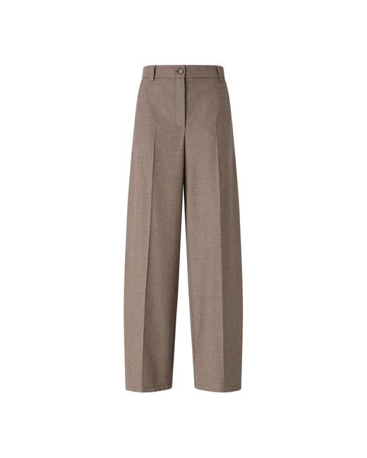 Pinko Brown Wide Trousers