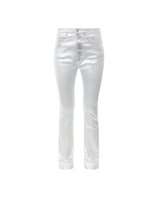 3x1 Gray Slim-Fit Trousers