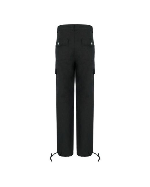 Ganni Black Wide Trousers
