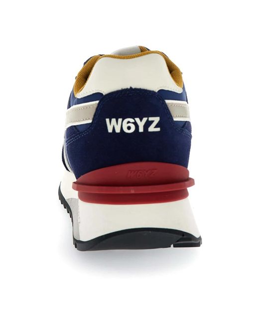 W6yz Blue Sneakers for men