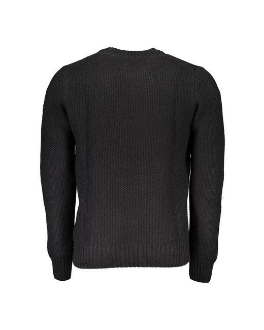 North Sails Black Round-Neck Knitwear for men