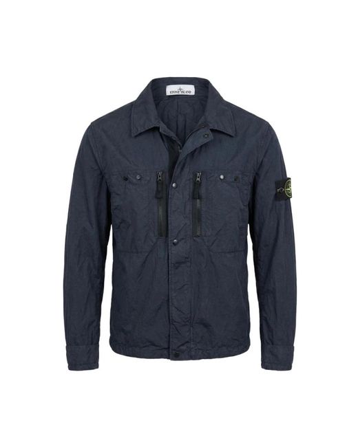 Stone Island Coats in het Blue voor heren