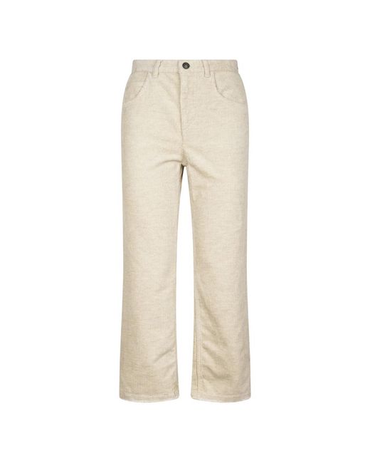 Isabel Marant Natural Straight Trousers