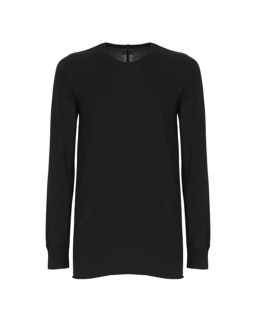 Rick Owens Black Round-Neck Knitwear for men