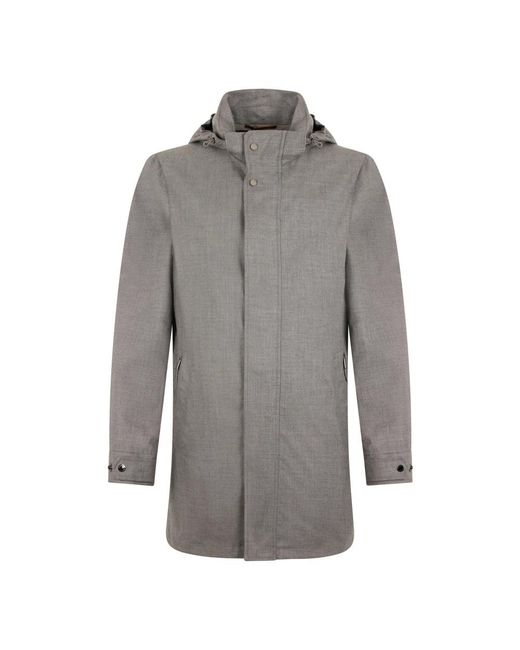 Moorer Jassen ,Grijs ,Polyester Petrarca Jacket in het Gray voor heren