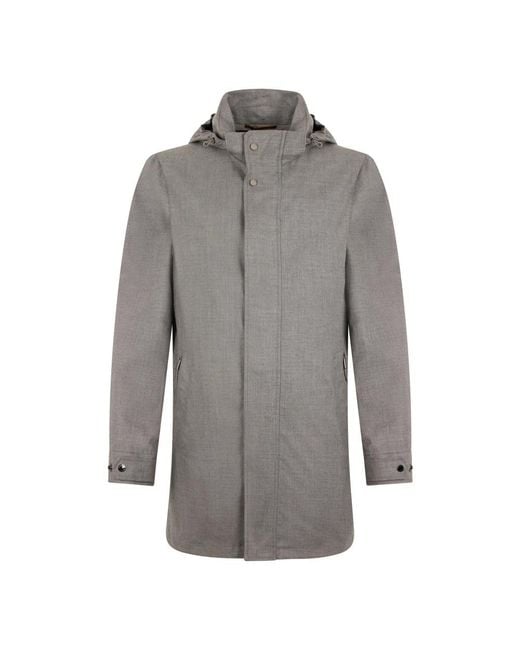 Moorer Jassen ,Grijs ,Polyester Petrarca Jacket in het Gray voor heren