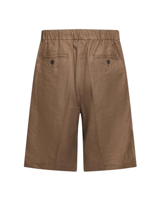 Hevò Shorts in het Brown voor heren