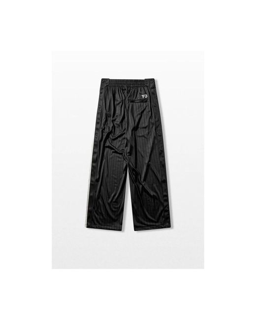 Y-3 Wijde Broek in het Black voor heren