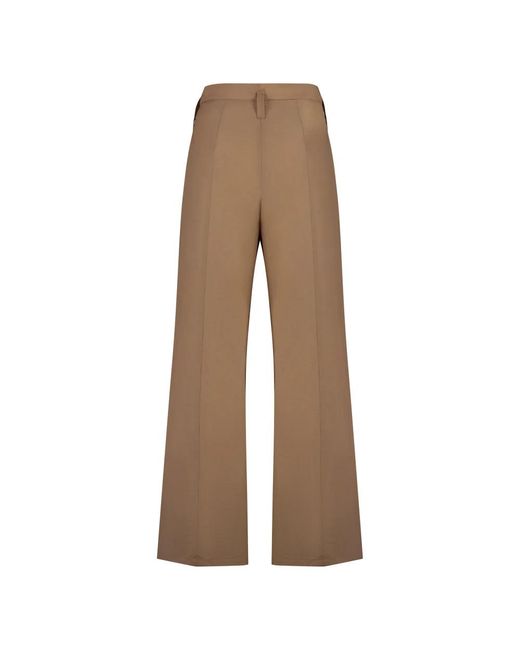 Philosophy Di Lorenzo Serafini Brown Wide Trousers