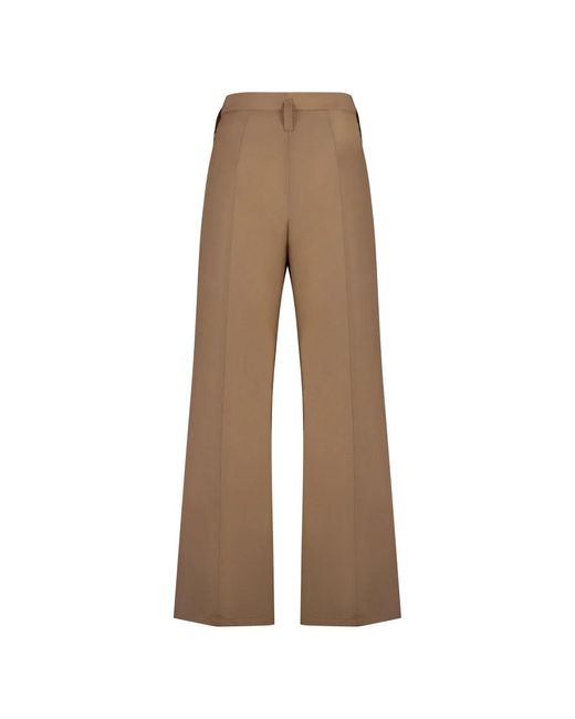 Philosophy Di Lorenzo Serafini Wide Trousers in het Brown