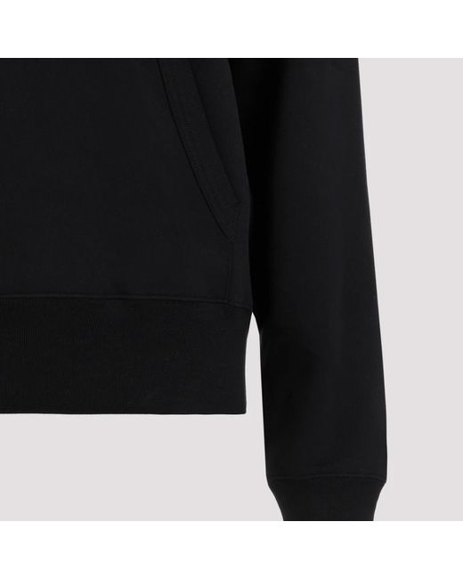 Acne Schwarzer hoodie in Black für Herren