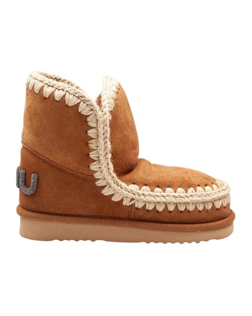 Mou Brown Winter Boots