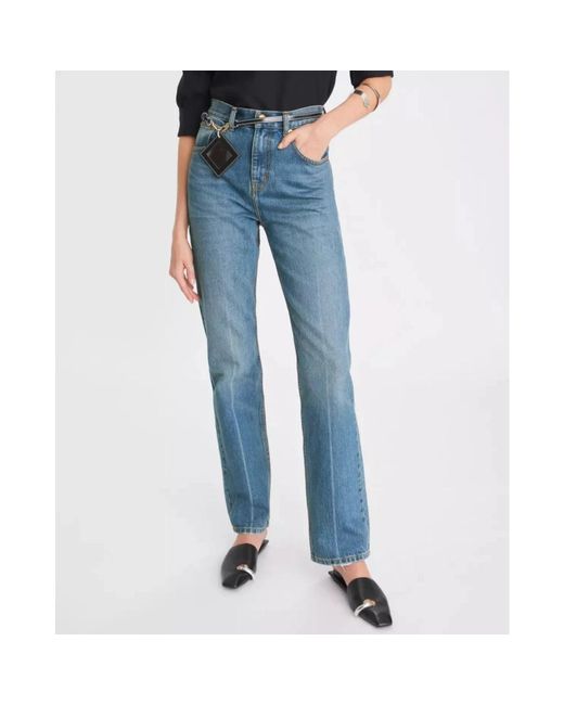 Tory Burch Blue Slim Fit Jeans