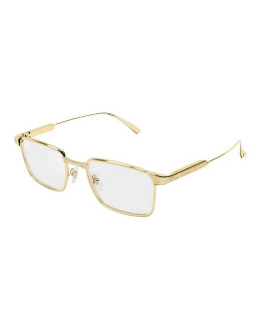 Cartier Optical Frame in het Metallic voor heren