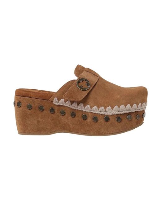 Mou Brown Wedges