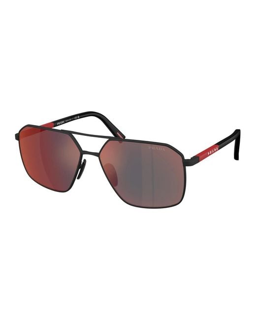 Prada Sonnenbrillen Linea Rossa in Brown für Herren