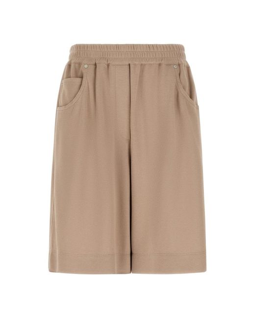 Brunello Cucinelli Natural Short Shorts