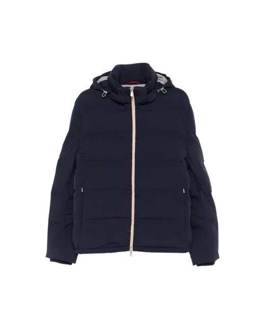 Brunello Cucinelli Mv4061836 C107 Down Jacket in het Blue voor heren
